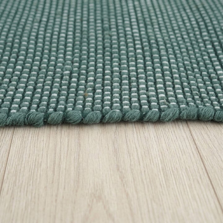 Wollen vloerkleed - Bliss Petrol - 4