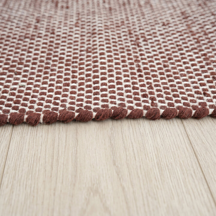 Wollen vloerkleed - Bliss Rood - 4