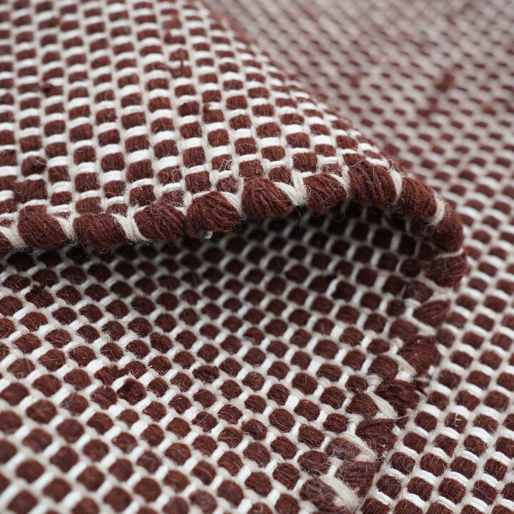 Wollen vloerkleed - Bliss Rood - 5