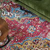 Rond oosters vloerkleed - Leyla Medaillon Meerkleurig - thumbnail 2