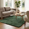 Organisch vloerkleed - Chester Blocks Groen - thumbnail