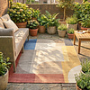 Abstract buitenkleed - Groovy Shapes Multicolor  - thumbnail