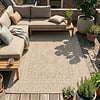 Jute buitenkleed - Atlas Aztec Bruin/Creme  - thumbnail