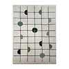 Geometrisch vloerkleed  - Brunello Circles Groen  - thumbnail 1