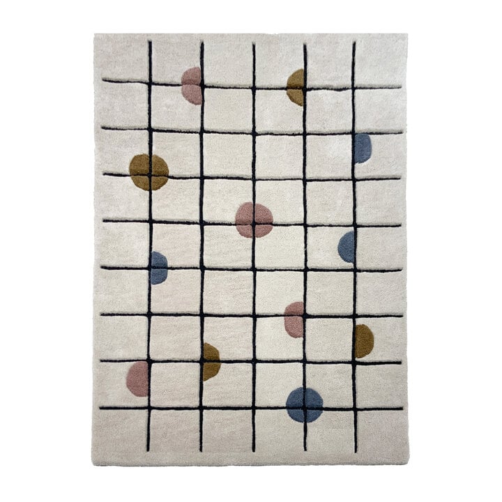 Geometrisch vloerkleed  - Brunello Circles Multicolor - 1
