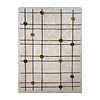 Geometrisch vloerkleed  - Brunello Dots Terracotta - thumbnail 1