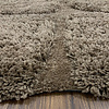 Organisch vloerkleed - Odette Grid Bruin - thumbnail 4