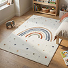 Wasbaar kindervloerkleed - Ravi Rainbow Multicolor - thumbnail