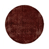 Rond wollen vloerkleed - Leone Rood - thumbnail 1