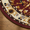 Vintage rond vloerkleed - Valentina Rood - thumbnail 3