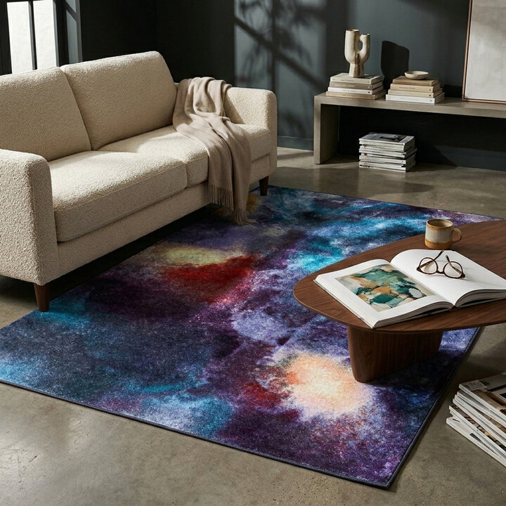 Design vloerkleed - Lunara Multicolor
