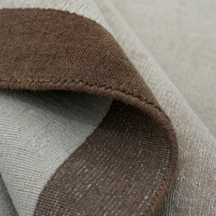 Laagpolig vloerkleed - Lucien Border Creme - 5