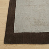 Laagpolig vloerkleed - Lucien Border Creme - thumbnail 3