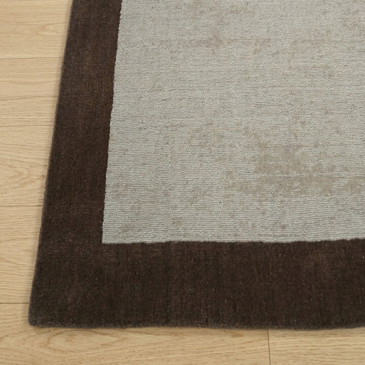Laagpolig vloerkleed - Lucien Border Creme - 3