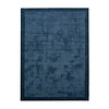 Laagpolig vloerkleed - Lucien Border Blauw - thumbnail 1