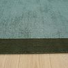 Laagpolig vloerkleed - Lucien Border Groen - thumbnail 4
