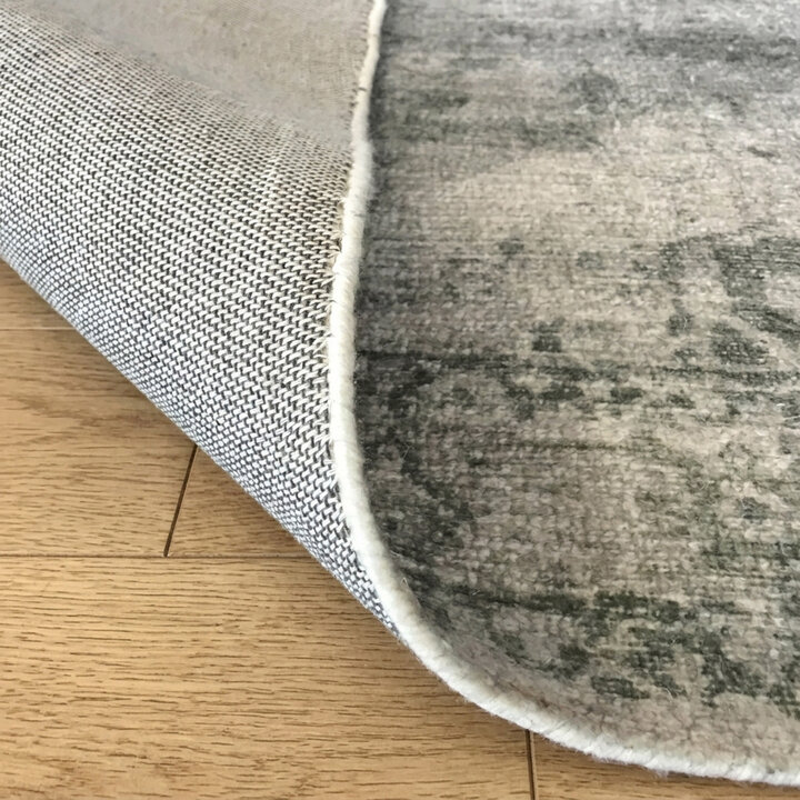 Vintage vloerkleed - Kyra Medaillon Groen - 5