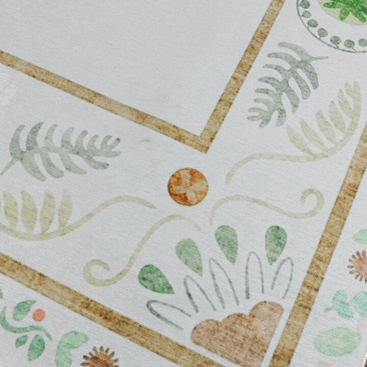Buitenvloerkleed - Maui Border Wit - 2