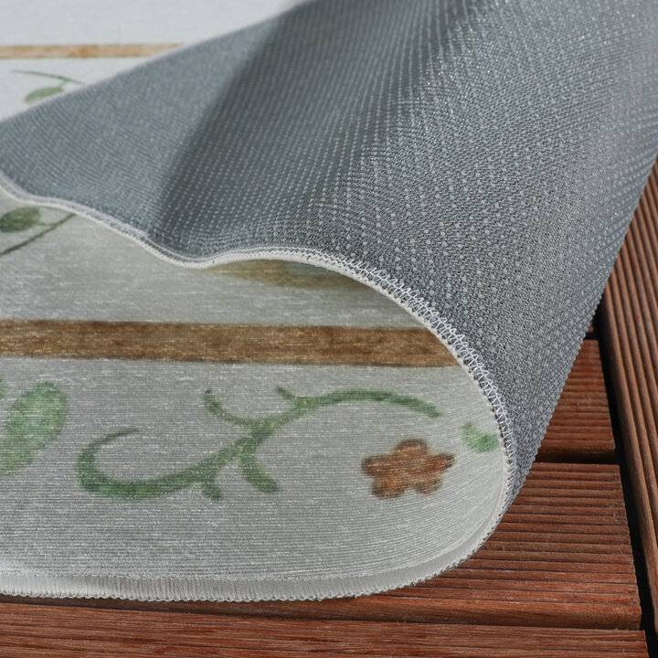 Buitenvloerkleed - Maui Border Wit - 5