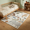 Wasbaar kindervloerkleed - Mace Animals Creme - thumbnail