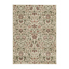 Vloerkleed bloemen - Rosie Beige - thumbnail 1