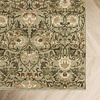 Vloerkleed bloemen - Rosie Groen - thumbnail 3