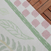 Buitenvloerkleed - Oasis Leaves Roze/Groen - thumbnail 2