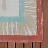 Buitenvloerkleed - Oasis Palm Blauw/Rood - thumbnail 4