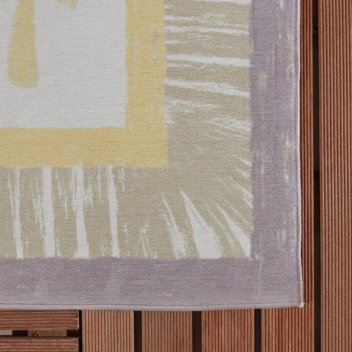 Buitenvloerkleed - Oasis Palm Geel/Lila - 4