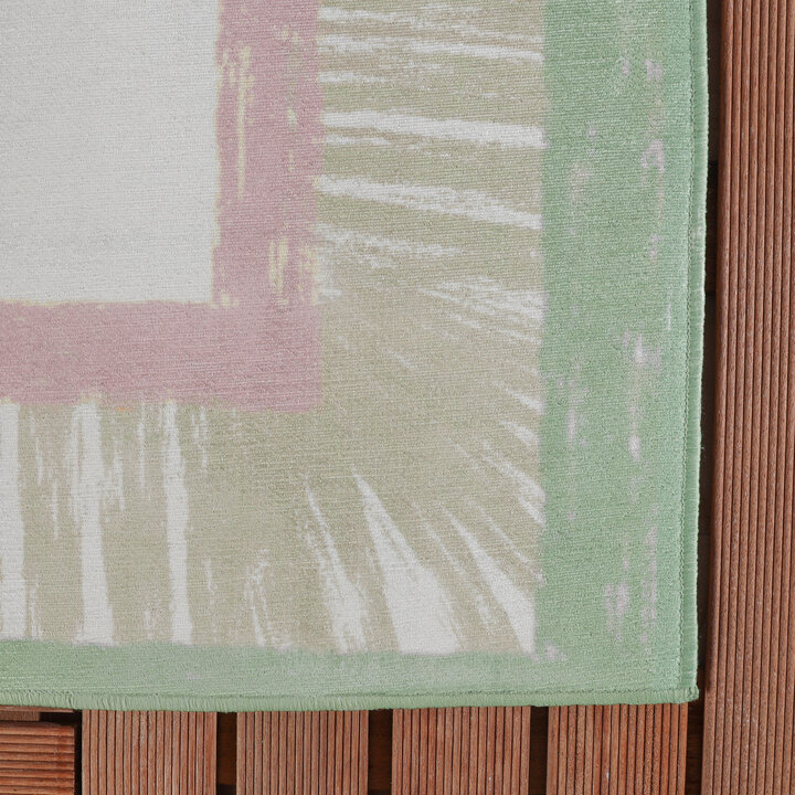Buitenvloerkleed - Oasis Palm Roze/Groen - 4