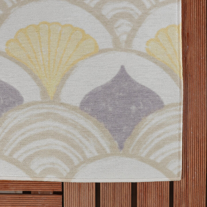 Buitenvloerkleed - Oasis Shell Geel/Lila - 4