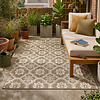 Buitenkleed - Rio Flower Beige - thumbnail