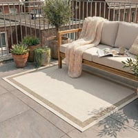 Jute buitenkleed - Nomad Edge Creme