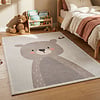 Wasbaar kindervloerkleed - Simba Bear Beige - thumbnail