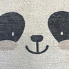 Kinderkamer vloerkleed - Balou Panda Zwart/Wit - thumbnail 2