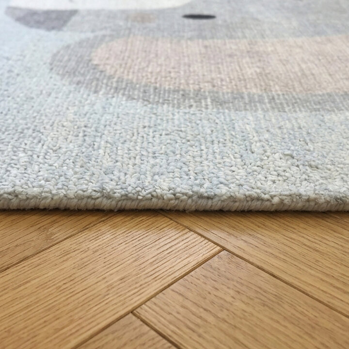 Kinderkamer vloerkleed - Balou Olifant Grijs - 4