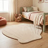 Wasbaar kindervloerkleed - Coco Schelp Beige - thumbnail