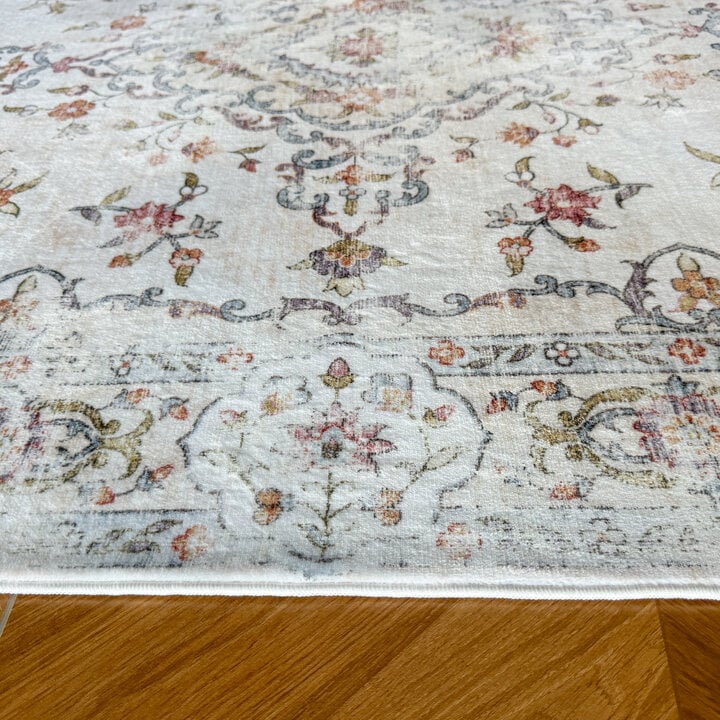 Vintage vloerkleed - Ember Medaillon Multicolor - 4