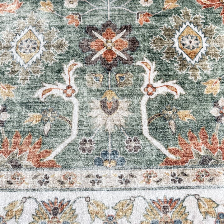 Vintage vloerkleed - Ember Oriental Groen - 2