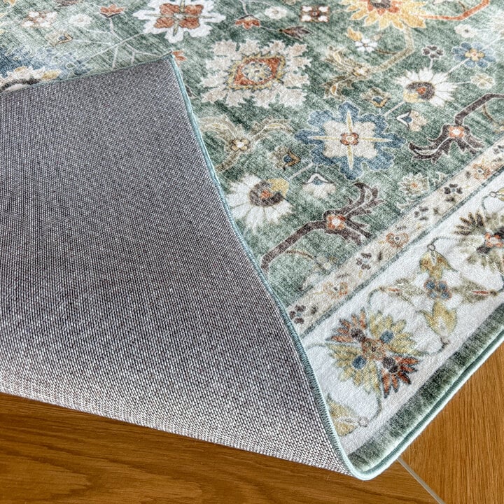 Vintage vloerkleed - Ember Oriental Groen - 5