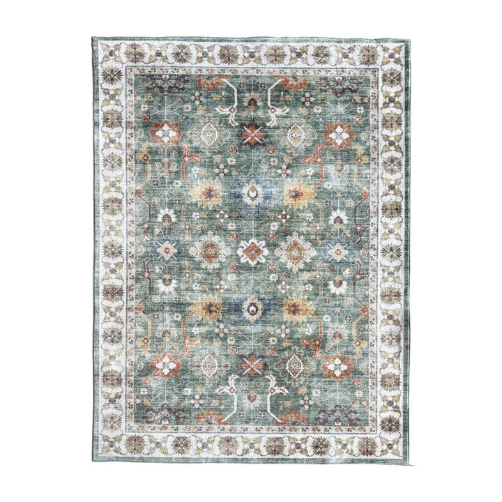 Vintage vloerkleed - Ember Oriental Groen - 1