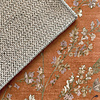 Wasbaar vloerkleed - Misty Floral Terracotta - thumbnail 4