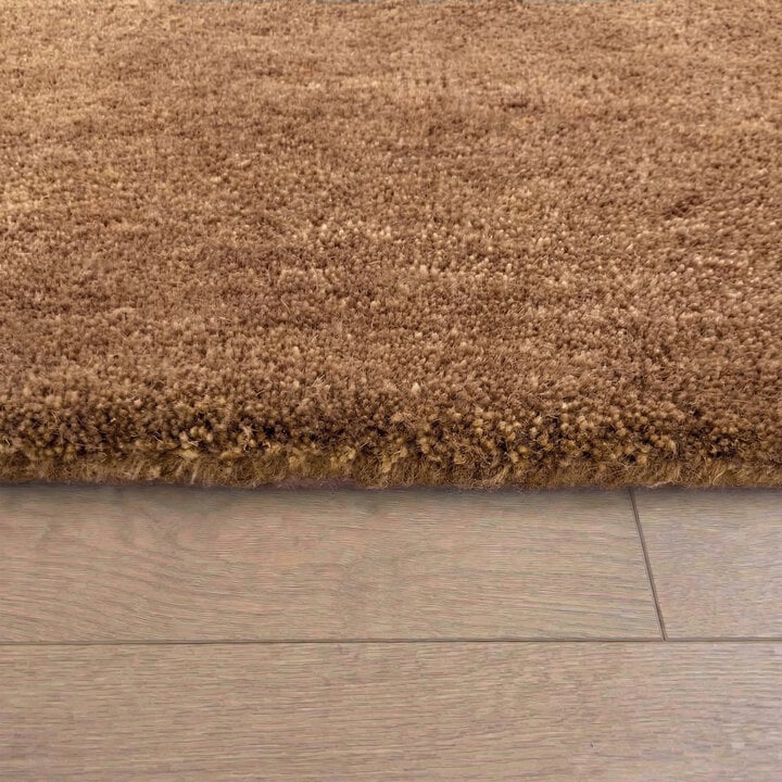 Rond wollen vloerkleed - Leone Taupe - 4