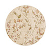 Rond wasbaar vloerkleed - Misty Floral Creme - thumbnail 1