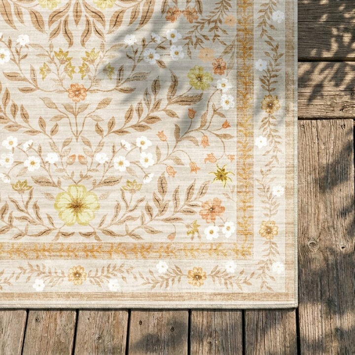 Vintage buitenkleed - Luana Geel - 3