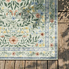 Vintage buitenkleed - Luana Donkergroen - thumbnail 3