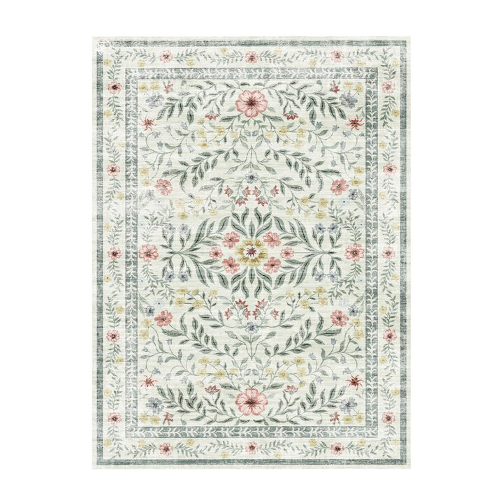 Vintage buitenkleed - Luana Groen - 1
