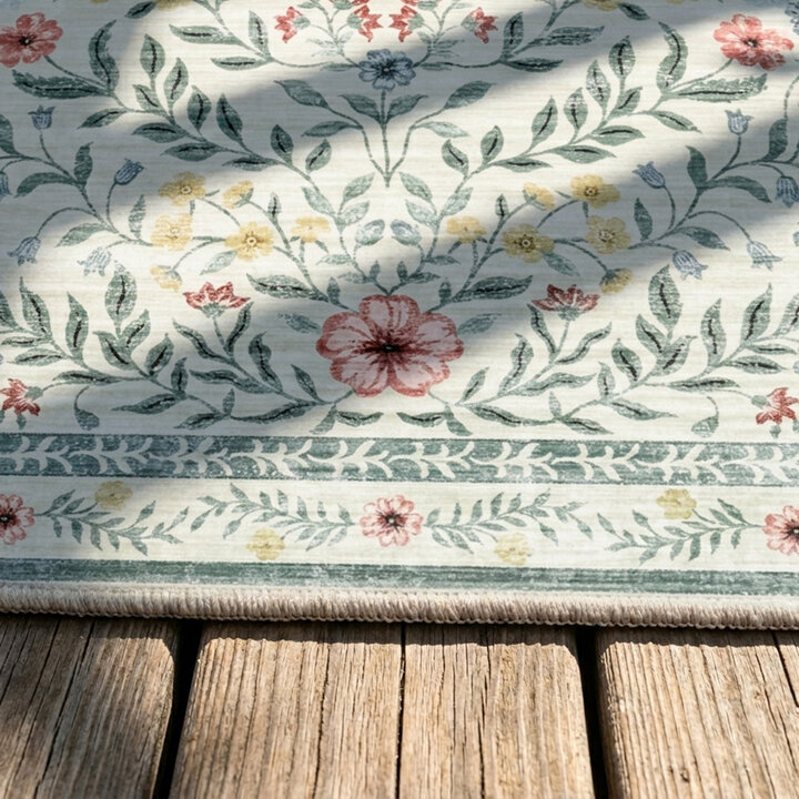 Vintage buitenkleed - Luana Groen - 4