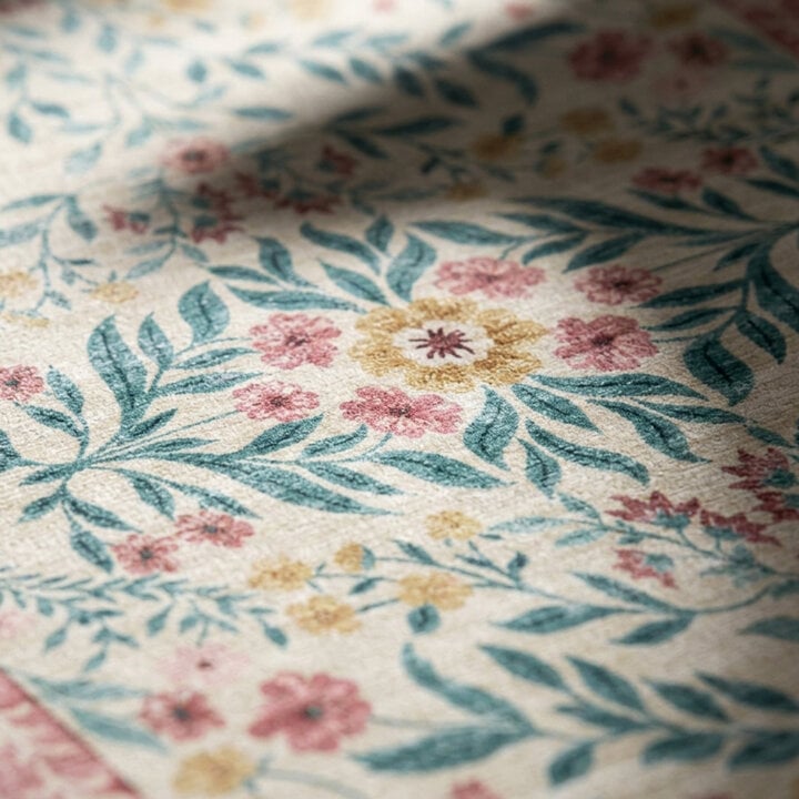 Rond vintage buitenkleed - Luana Multicolor - 2