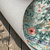 Rond vintage buitenkleed - Luana Donkergroen - thumbnail 4